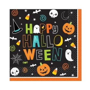 Amscan Beverage Napkins 125pk Halloween Friends