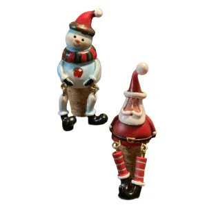 Assorted Christmas Character Bottle Stopper, INDIVIDUALLY SOLD