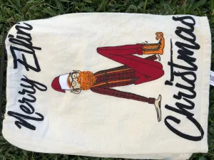 Tea Towel: Merry Elfin Christmas